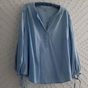 Chambray Top